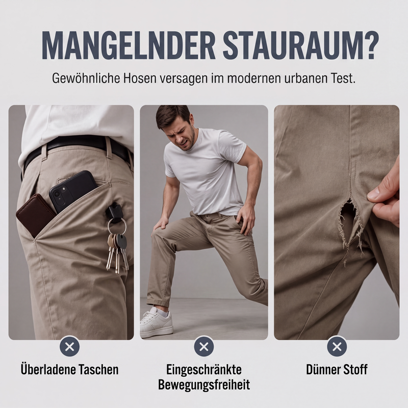 Cargohose mit mehreren Taschen