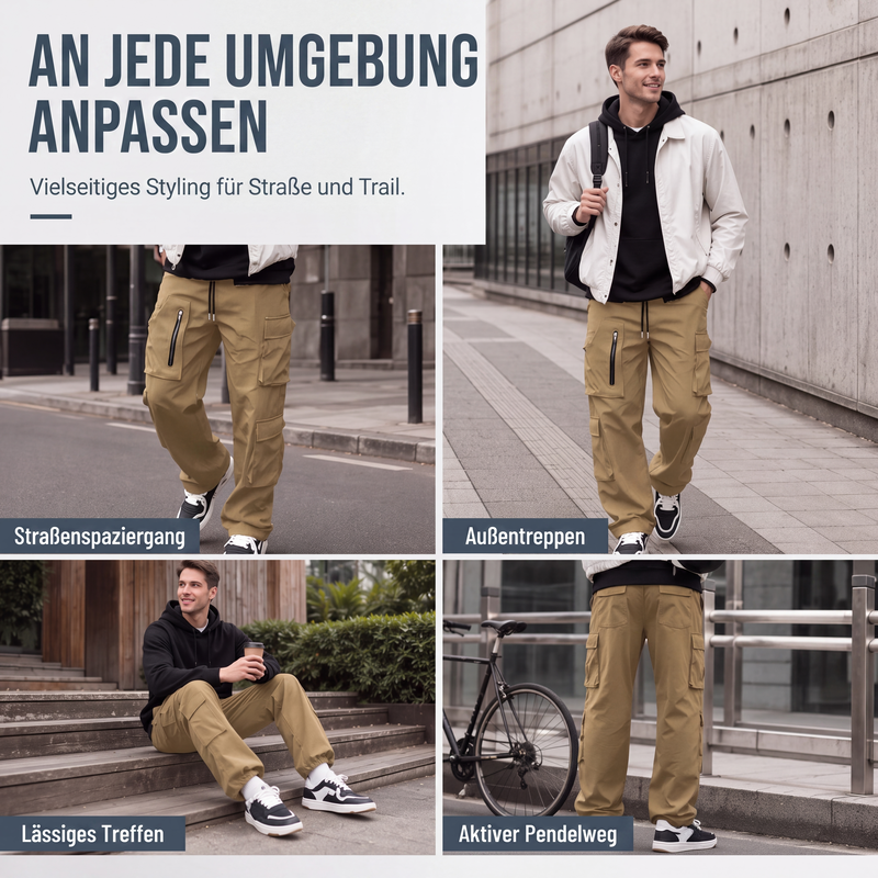 Cargohose mit mehreren Taschen