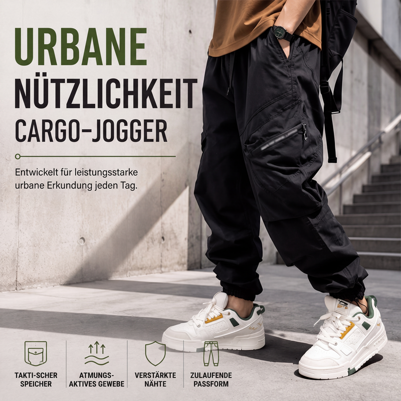 📢🎉50%Rabatt!!!🛍️✨Cargo-Hose für Herren, leger, mit mehreren Taschen