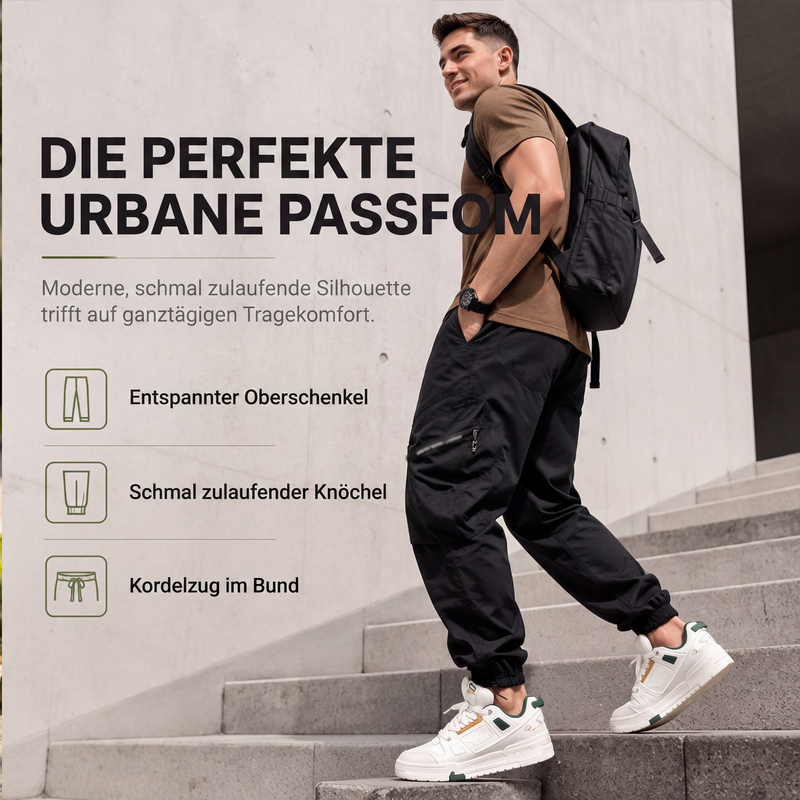📢🎉50%Rabatt!!!🛍️✨Cargo-Hose für Herren, leger, mit mehreren Taschen