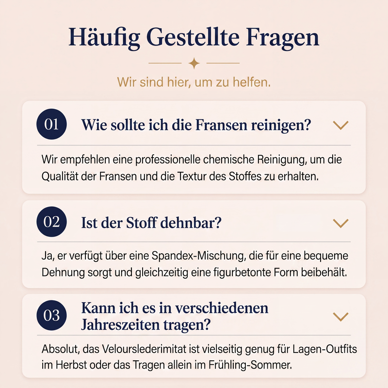 📢📢50%Rabatt!!!🎉✨Damen figurbetontes Fransenkleid mit Halb-Reißverschluss