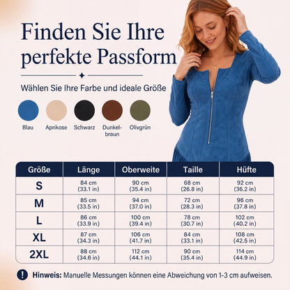 📢📢50%Rabatt!!!🎉✨Damen figurbetontes Fransenkleid mit Halb-Reißverschluss