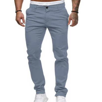 👖 50 % RABATT | Schluss mit steifen Alltagshosen – Moderne Herren Stretch-Hose mit schmalem Bein