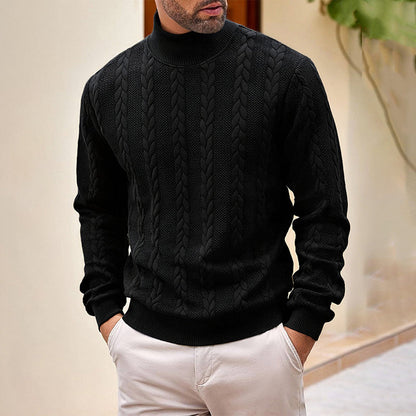 📢📢50%Rabatt!!!🎉✨Rollkragen-Zopfmusterpullover für Herren
