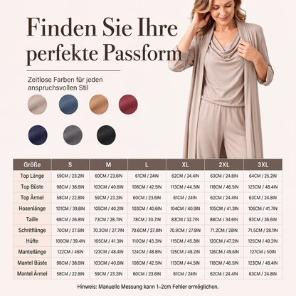 📢📢50%Rabatt!!!🎉✨Leger-elegantes 3-teiliges Set für Damen