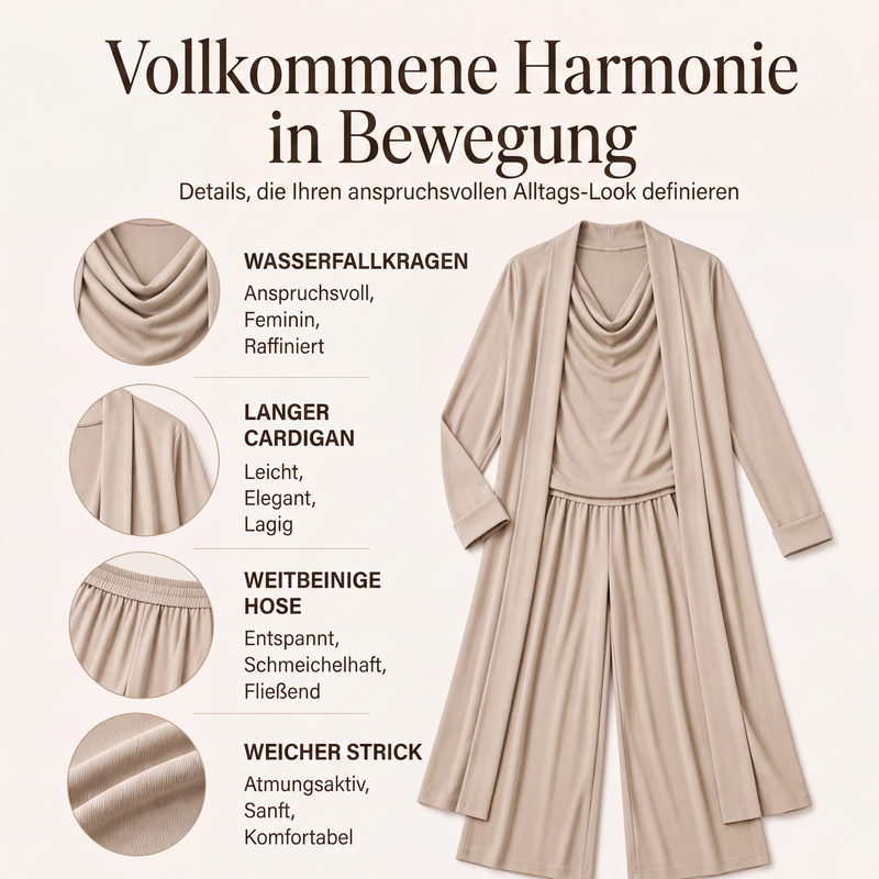 📢📢50%Rabatt!!!🎉✨Leger-elegantes 3-teiliges Set für Damen