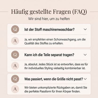 📢📢50%Rabatt!!!🎉✨Leger-elegantes 3-teiliges Set für Damen