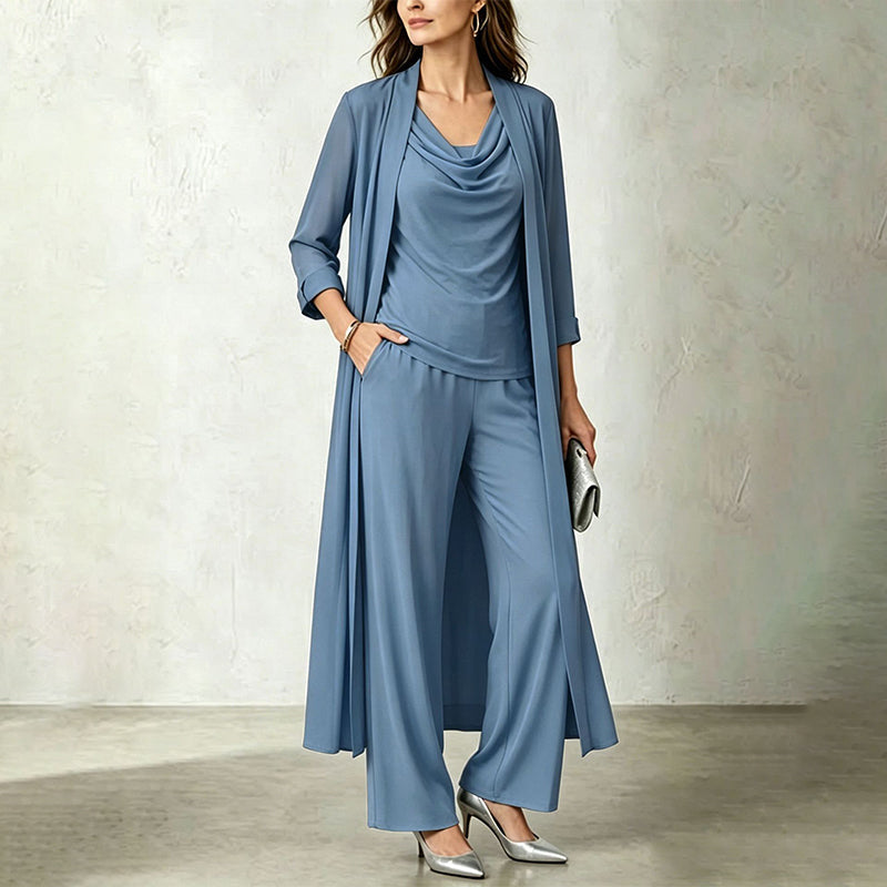 📢📢50%Rabatt!!!🎉✨Leger-elegantes 3-teiliges Set für Damen