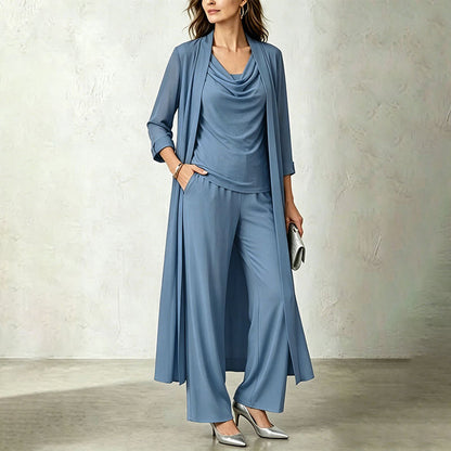 📢📢50%Rabatt!!!🎉✨Leger-elegantes 3-teiliges Set für Damen