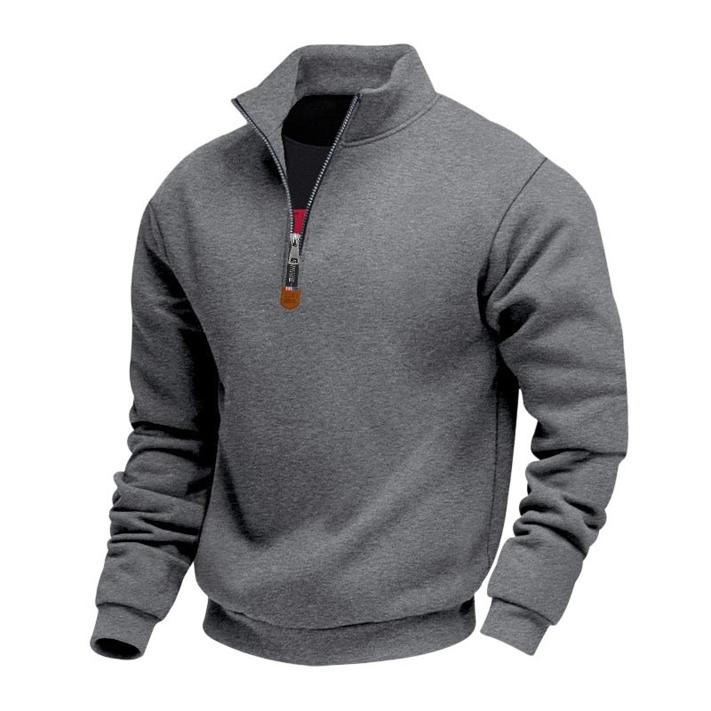 📢📢50%Rabatt!!!🎉✨Herren-Pullover mit Stehkragen und Viertelreißverschluss