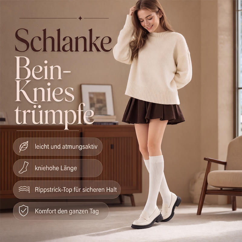 🧦 Hochwertige Straffungs-Strümpfe mit Kompressionswirkung – Fühlen sich leicht an, wirken wie eine sanfte Massage und lassen die Beine optisch schlanker wirken. Jetzt 50% Rabatt!