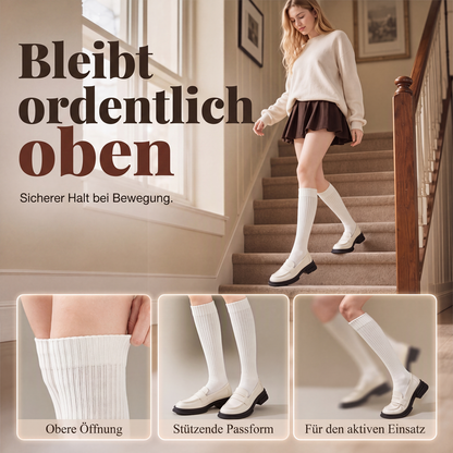 🧦 Hochwertige Straffungs-Strümpfe mit Kompressionswirkung – Fühlen sich leicht an, wirken wie eine sanfte Massage und lassen die Beine optisch schlanker wirken. Jetzt 50% Rabatt!