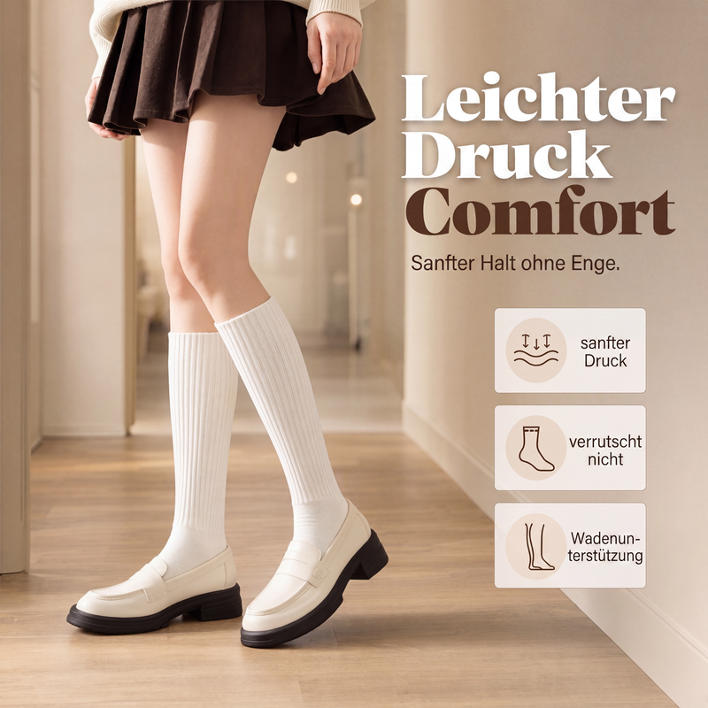 🧦 Hochwertige Straffungs-Strümpfe mit Kompressionswirkung – Fühlen sich leicht an, wirken wie eine sanfte Massage und lassen die Beine optisch schlanker wirken. Jetzt 50% Rabatt!