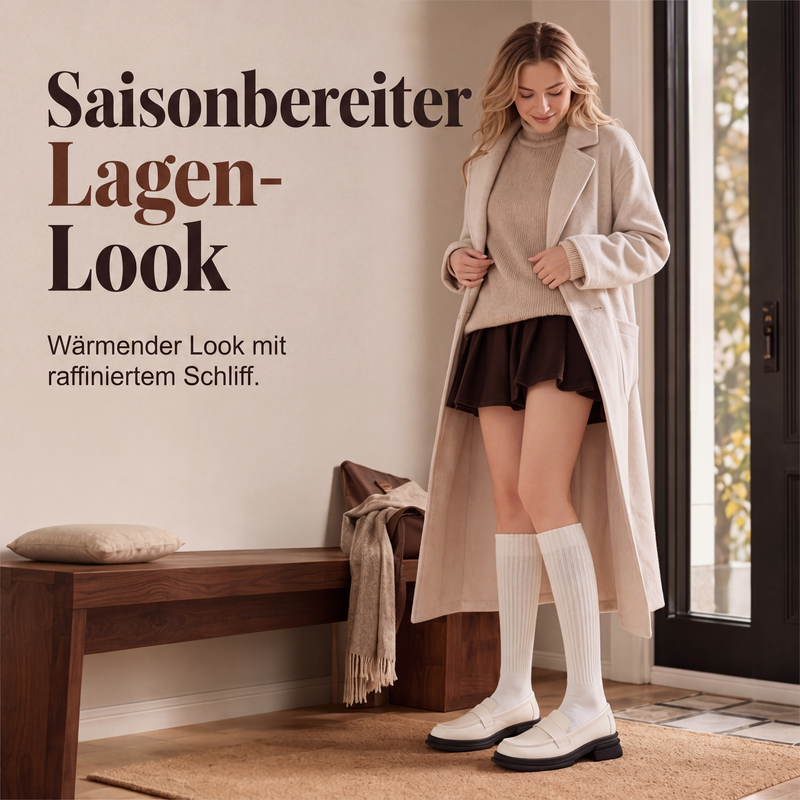 🧦 Hochwertige Straffungs-Strümpfe mit Kompressionswirkung – Fühlen sich leicht an, wirken wie eine sanfte Massage und lassen die Beine optisch schlanker wirken. Jetzt 50% Rabatt!
