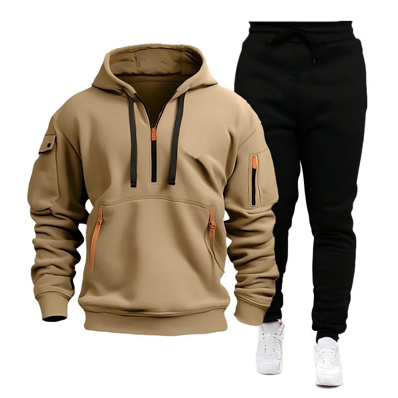 📢📢50%Rabatt!!!🎉✨Herren-Casual-Sport-Hoodie mit Viertelreißverschluss