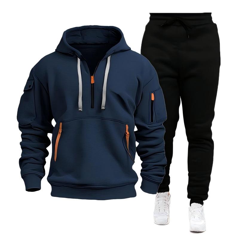 📢📢50%Rabatt!!!🎉✨Herren-Casual-Sport-Hoodie mit Viertelreißverschluss