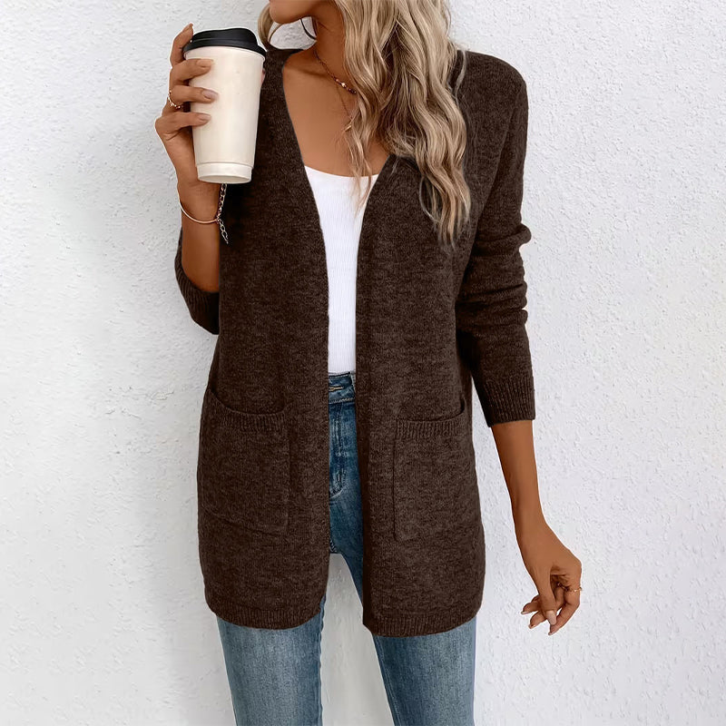 📢📢50%Rabatt!!!🎉✨Legerer offener Strickcardigan für Damen