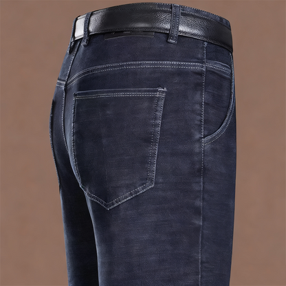 🌟 Der Look, den alle suchen – bei uns 50% günstiger! Gefütterte Gerade Bein Jeans für Herren