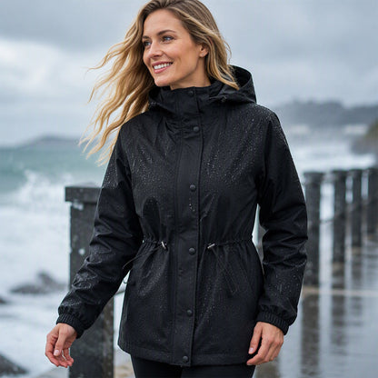 📢📢50% Rabatt!!! 🎉✨ Vielseitige wasserdichte Damen-Kapuzenjacke