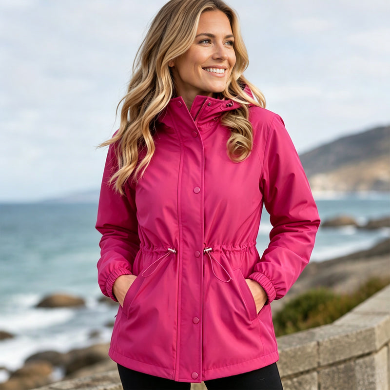 📢📢50% Rabatt!!! 🎉✨ Vielseitige wasserdichte Damen-Kapuzenjacke