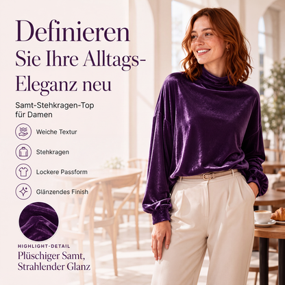 👗 Hochwertiges Damen-Oberteil aus weichem Samt – Angenehmes Tragegefühl, moderne Passform und durchdachtes Design – ein Must-have für deine Garderobe. Jetzt 50% Rabatt!