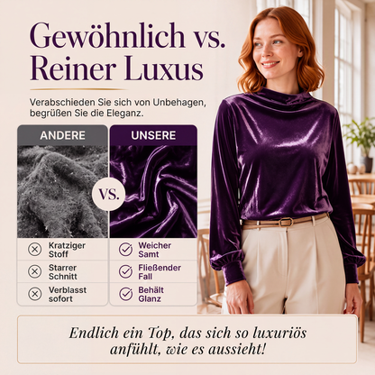 👗 Hochwertiges Damen-Oberteil aus weichem Samt – Angenehmes Tragegefühl, moderne Passform und durchdachtes Design – ein Must-have für deine Garderobe. Jetzt 50% Rabatt!