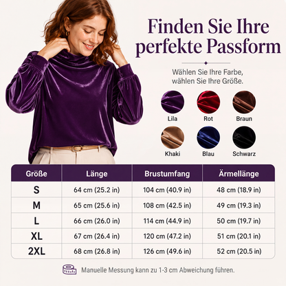 👗 Hochwertiges Damen-Oberteil aus weichem Samt – Angenehmes Tragegefühl, moderne Passform und durchdachtes Design – ein Must-have für deine Garderobe. Jetzt 50% Rabatt!