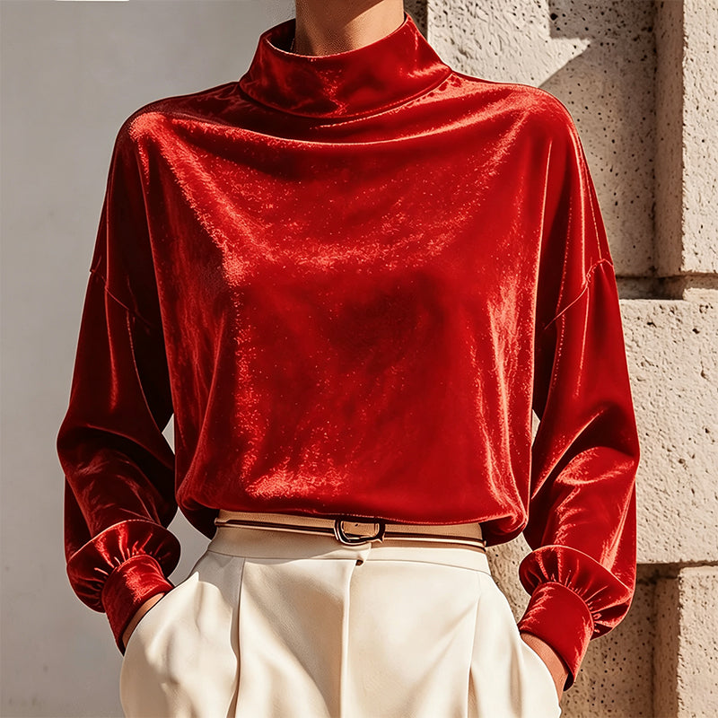 👗 Hochwertiges Damen-Oberteil aus weichem Samt – Angenehmes Tragegefühl, moderne Passform und durchdachtes Design – ein Must-have für deine Garderobe. Jetzt 50% Rabatt!