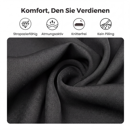 📢📢50%Rabatt!!!🎉✨Atmungsaktives Herren-Oberteil mit Waffelstruktur und Kragen