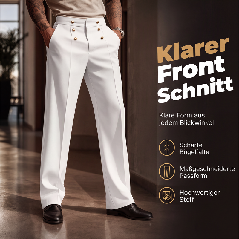📢📢50%Rabatt!!!🎉✨Formelle gerade Anzughosen für Herren