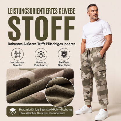 📢📢50%Rabatt!!!🎉✨Cargohose für Herren mit Camouflage-Muster und Kordelzug, geeignet für sportliche Aktivitäten