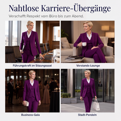 📢📢50% Rabatt!!! 🎉✨ Damen 3-teiliges Business-Anzug-Set