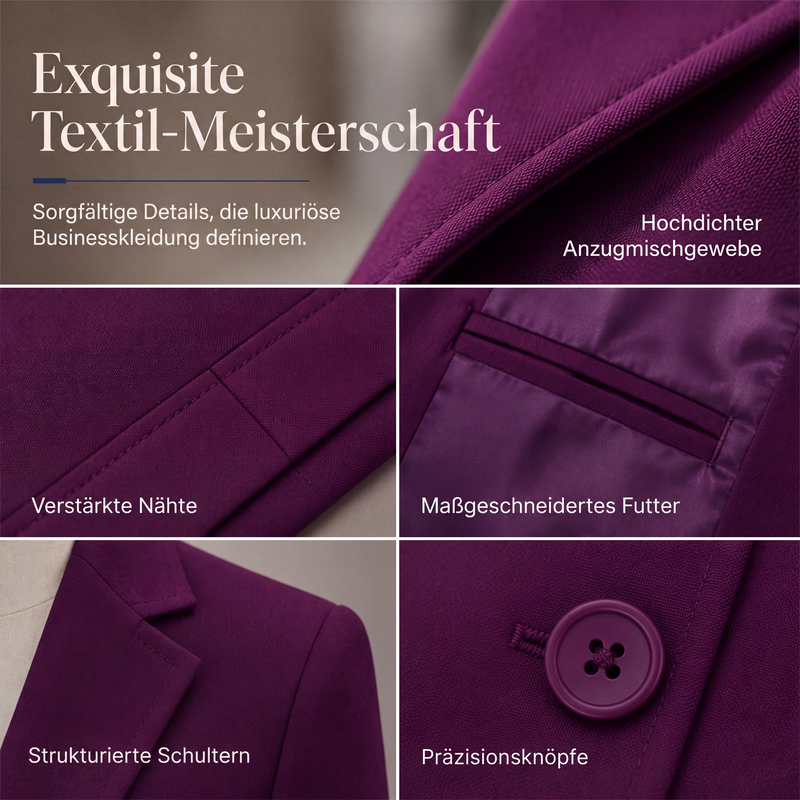 📢📢50% Rabatt!!! 🎉✨ Damen 3-teiliges Business-Anzug-Set