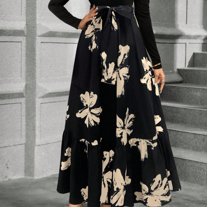 🌸 Blumen-Maxikleid – Komfort & Romantik vereint – Perfekt für alle, die feminine Looks und bequeme Materialien lieben – das Blumenmuster und der A-Linien-Schnitt verleihen dir eine elegante, romantische Ausstrahlung. Jetzt 50% Rabatt!