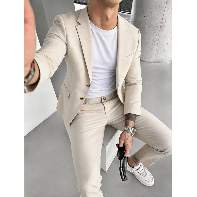 📢📢50% Rabatt!!! 🎉✨ Vielseitiges Stretch-Business-Kostüm für Herren