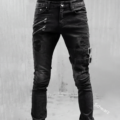 👖 Hochwertige Herren-Jeans im Slim Fit mit Used-Look – Angenehmes Tragegefühl, moderne Passform und durchdachte Details – ein Must-have für deine Garderobe. Jetzt 50% Rabatt!