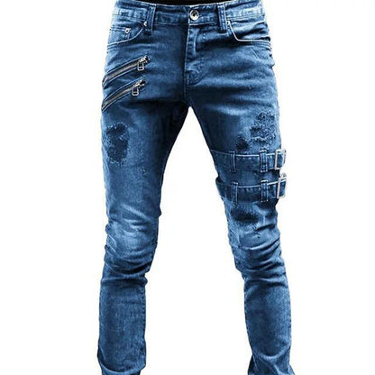 👖 Hochwertige Herren-Jeans im Slim Fit mit Used-Look – Angenehmes Tragegefühl, moderne Passform und durchdachte Details – ein Must-have für deine Garderobe. Jetzt 50% Rabatt!