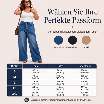 📢📢50% Rabatt!!! 🎉✨ Damen-Lagenrock über Denim-Jeans – Modischer Denim-Lagenrock, vielseitig kombinierbar und perfekt für den Layering-Look – ideal für einen trendigen Auftritt im Alltag & in der Freizeit. Jetzt -50%!