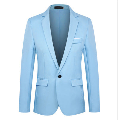 📢📢50% Rabatt!!! 🎉✨ Herren Slim Fit Blazer mit Knopfleiste & Revers