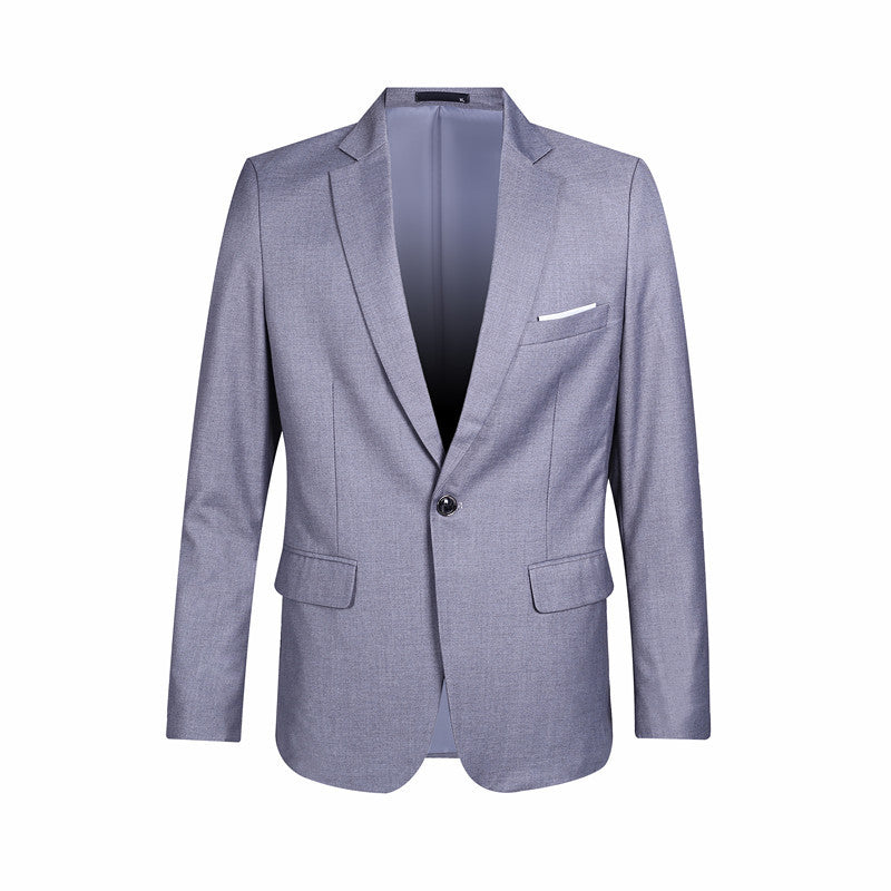 📢📢50% Rabatt!!! 🎉✨ Herren Slim Fit Blazer mit Knopfleiste & Revers