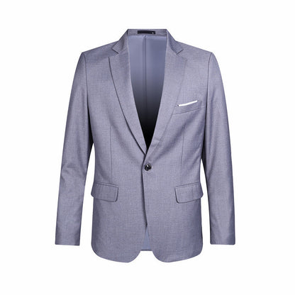 📢📢50% Rabatt!!! 🎉✨ Herren Slim Fit Blazer mit Knopfleiste & Revers