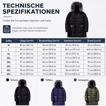 📢🎉50%Rabatt!!!🛍️✨Warme Winter-Steppjacke für Herren