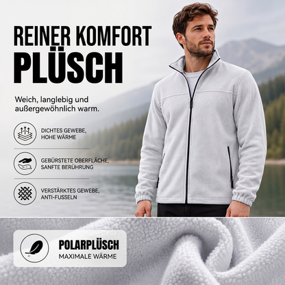 🙌 Taux de réachat de 70% – la qualité parle ! Warme Stehkragen-Reißverschlussjacke für Herren