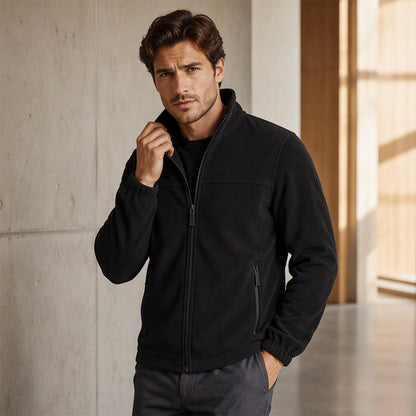 🙌 Taux de réachat de 70% – la qualité parle ! Warme Stehkragen-Reißverschlussjacke für Herren