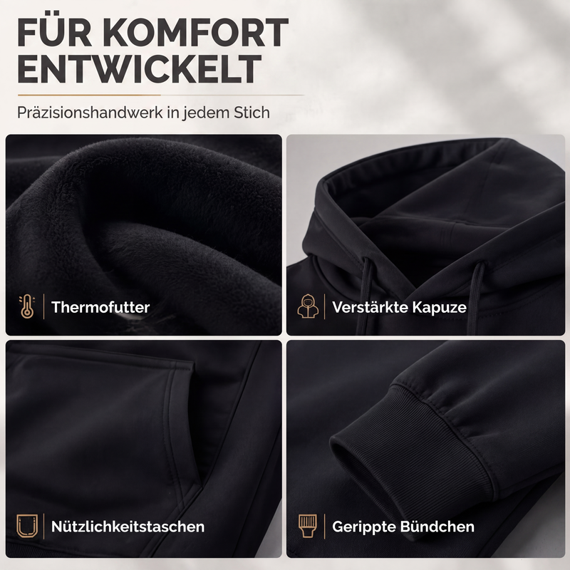 📢🎉50%Rabatt!!!🛍️✨Zweiteiliges Set für Herren: Kapuzenpullover und Jogginghose