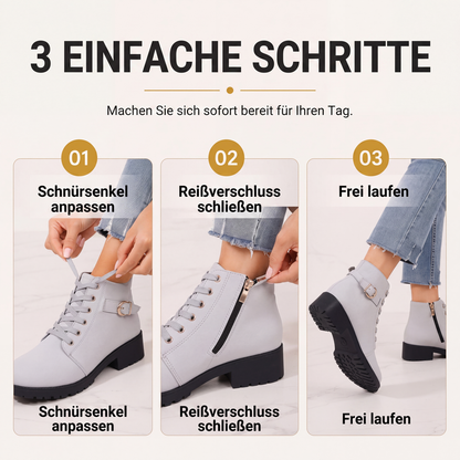 📢📢50% Rabatt!!! 🎉✨ Rutschfeste Stiefeletten für Damen & Herren – Profilierte Sohle für sicheren Halt, weiches Innenfutter und stilvolles Design – perfekt für einen sicheren & modischen Auftritt im Herbst & Winter