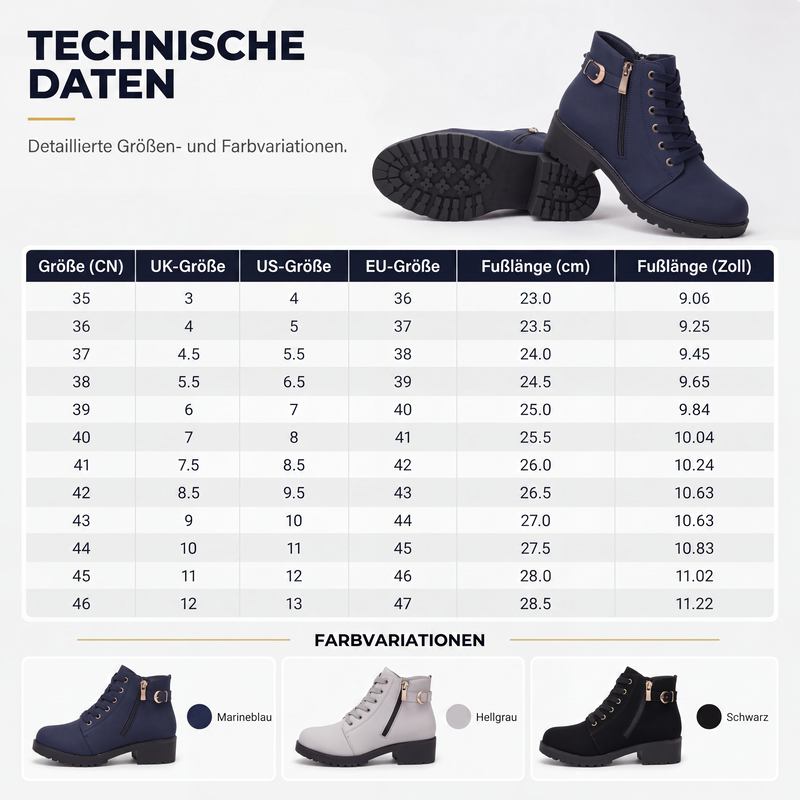 📢📢50% Rabatt!!! 🎉✨ Rutschfeste Stiefeletten für Damen & Herren – Profilierte Sohle für sicheren Halt, weiches Innenfutter und stilvolles Design – perfekt für einen sicheren & modischen Auftritt im Herbst & Winter