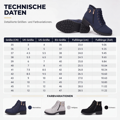 📢📢50% Rabatt!!! 🎉✨ Rutschfeste Stiefeletten für Damen & Herren – Profilierte Sohle für sicheren Halt, weiches Innenfutter und stilvolles Design – perfekt für einen sicheren & modischen Auftritt im Herbst & Winter