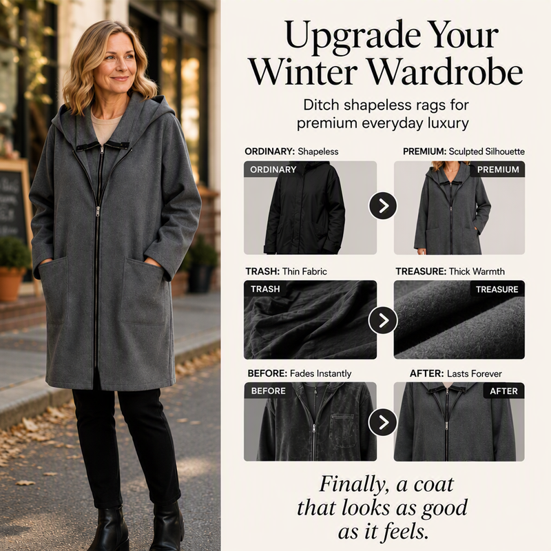 🧥 Hochwertige Damenjacke im halblangen Design – Angenehmes Tragegefühl, moderne Passform und durchdachte Details – ein Must-have für deine Garderobe. Jetzt 50% Rabatt! versandfrei