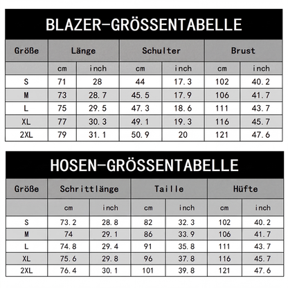 📢📢50%Rabatt!!!🎉✨Schlanker Zweiteiler Anzug für Herren